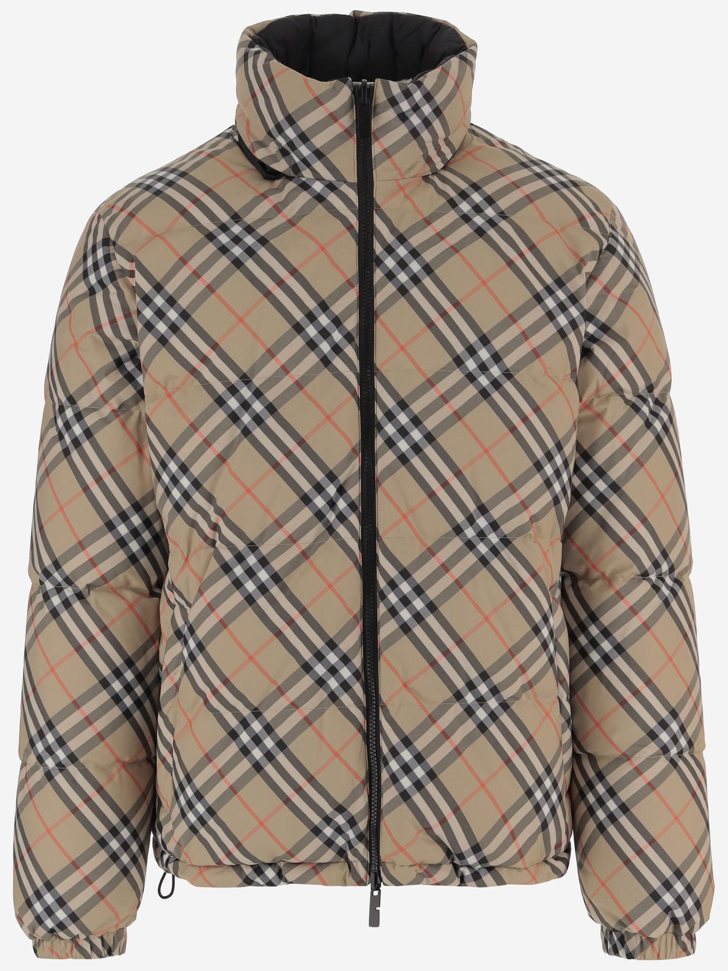 GIUBBOTTO REVERSIBILE ON MOTIVO CHECK 8110189 SANDIPCHECK BURBERRY 