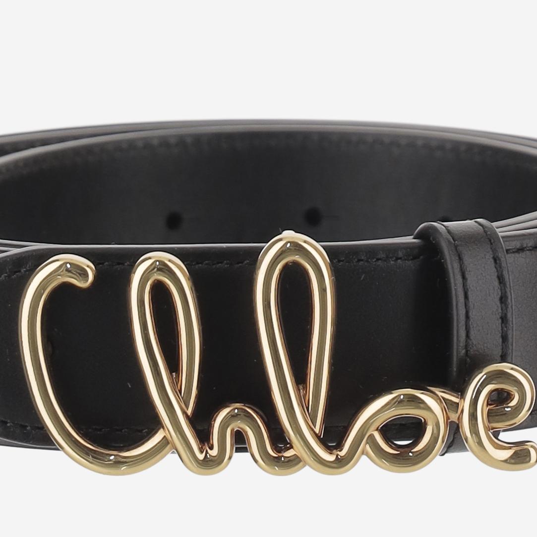 Cintura Iconic in pelle CH26SBB15PR4 001 CHLOE 