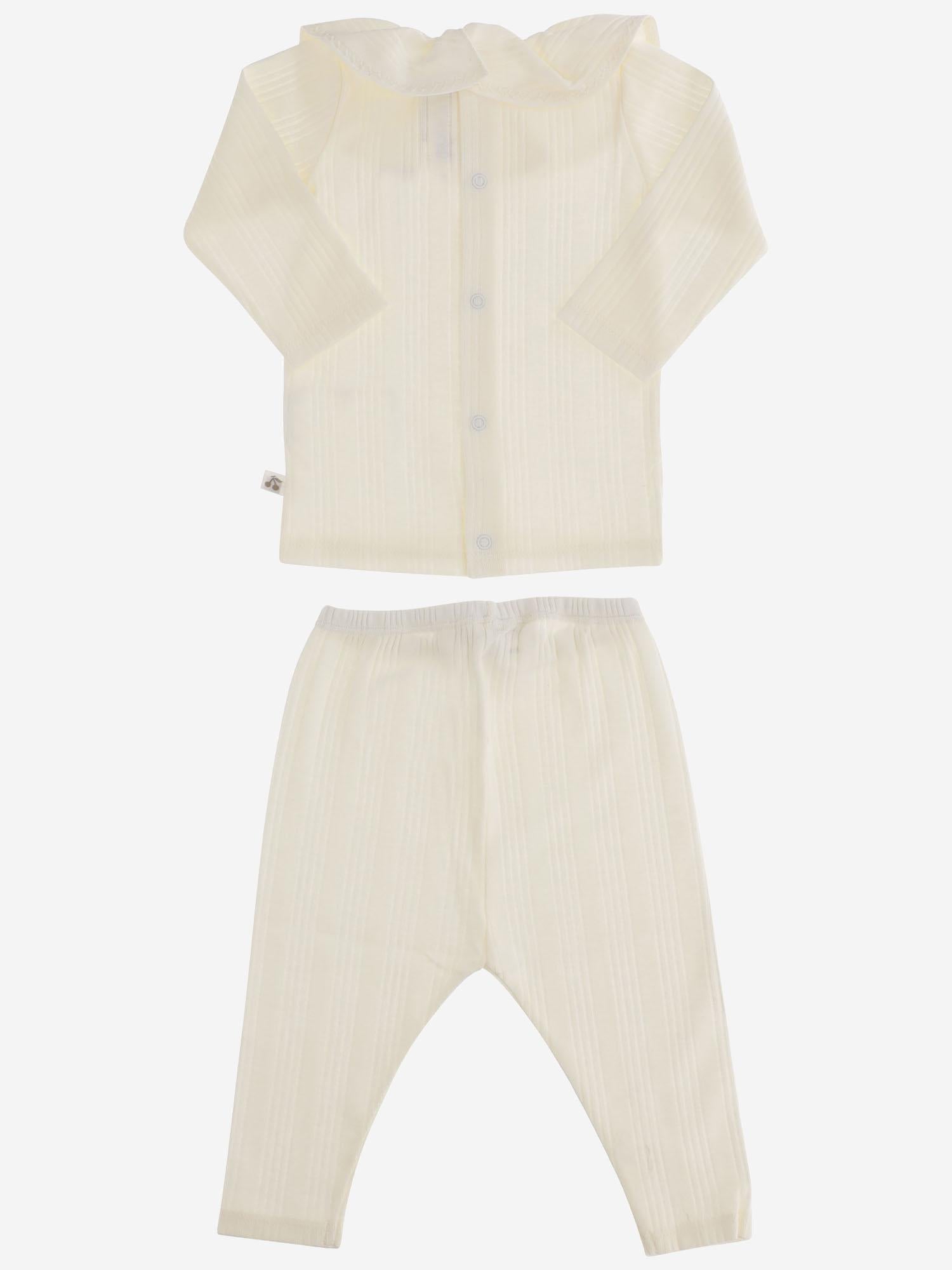 SET DA DUE PEZZI IN COTONE W05NNIK00010 003 BONPOINT KIDS 