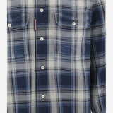 CAMICIA SPARKLING VINTAGE IN COTONE S74DM0958 D35206001F DSQUARED2 