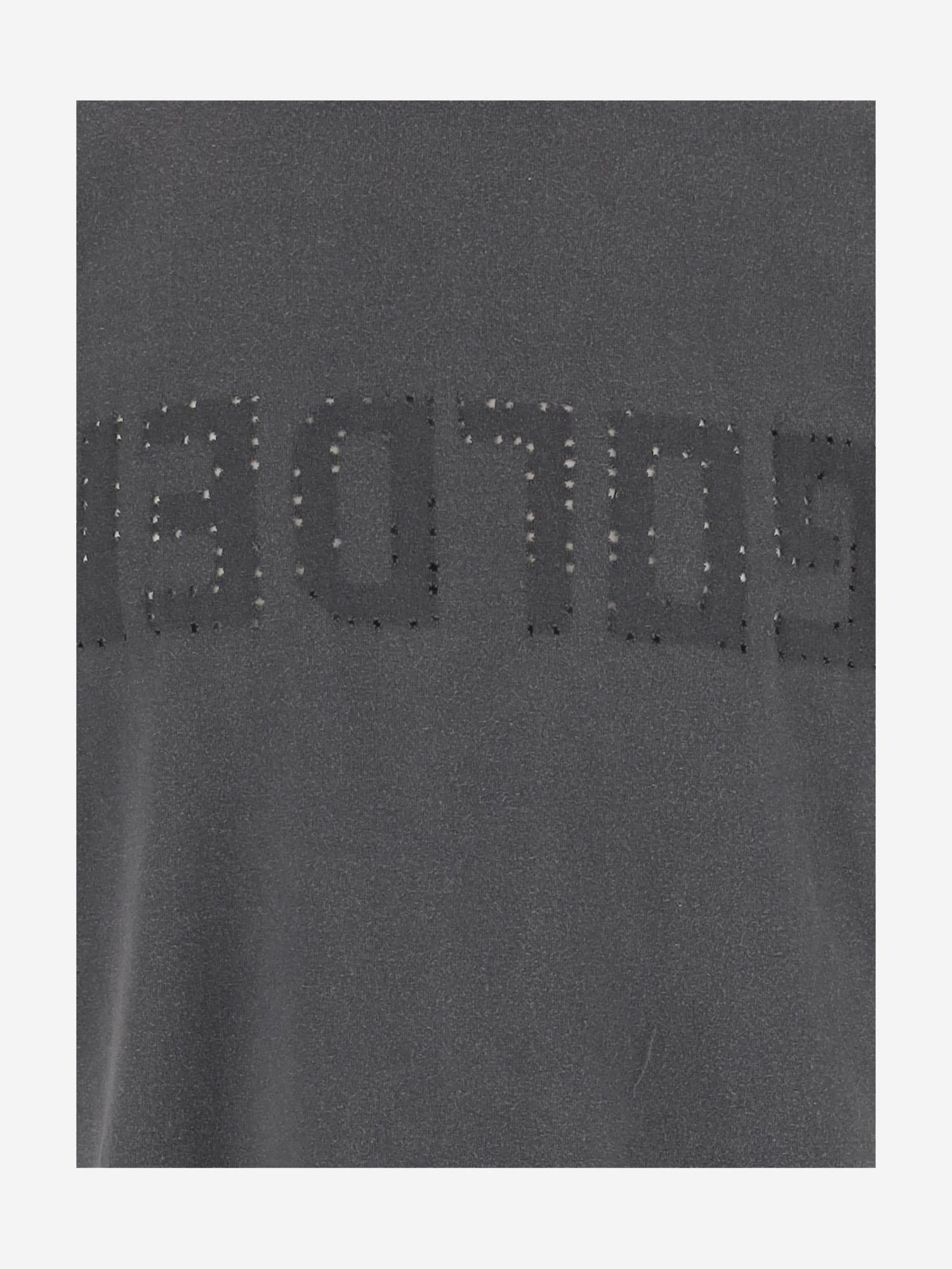 T-SHIRT IN COTONE CON LOGO GMP01220 P00067160318 GOLDEN GOOSE 