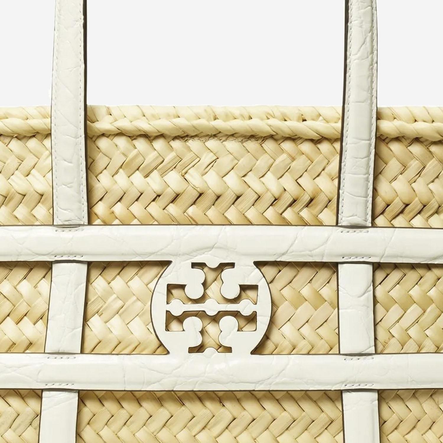 BORSA SHOPPING ELLA IN PAGLIA 169396 101 TORY BURCH 