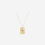 COLLANA ACE OF HEART CO384 ORO MYA BAY 