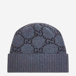 Beanie in jacquard di cashmere GG 811392 4GABX1260 GUCCI 