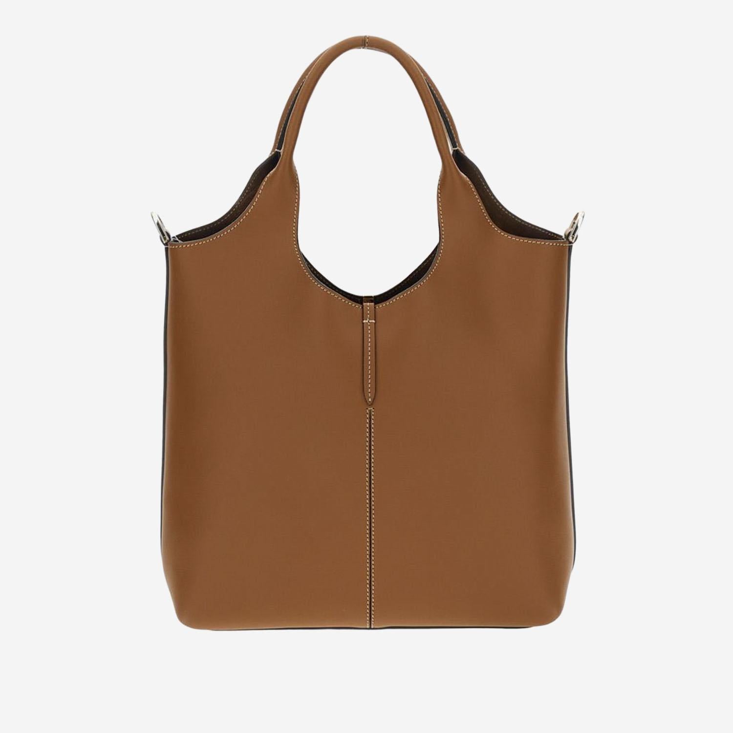 BORSA SHOPPING IN PELLE XBWEBRF0200UBL 2L83 TODS 