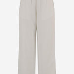 PANTALONI IN MISTO LINO CON ELASTICO IN VITA FTR868VI0052 136 AMI 