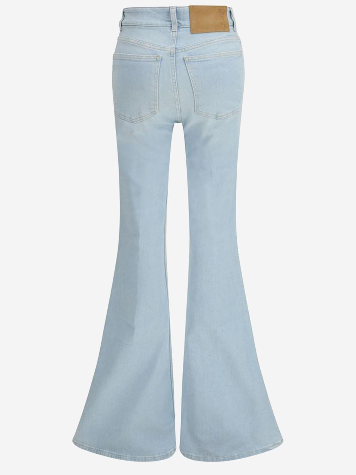 JEANS FLARED IN MISTO COTONE STRETCH HEW03305DS091 L0916 HAIKURE 