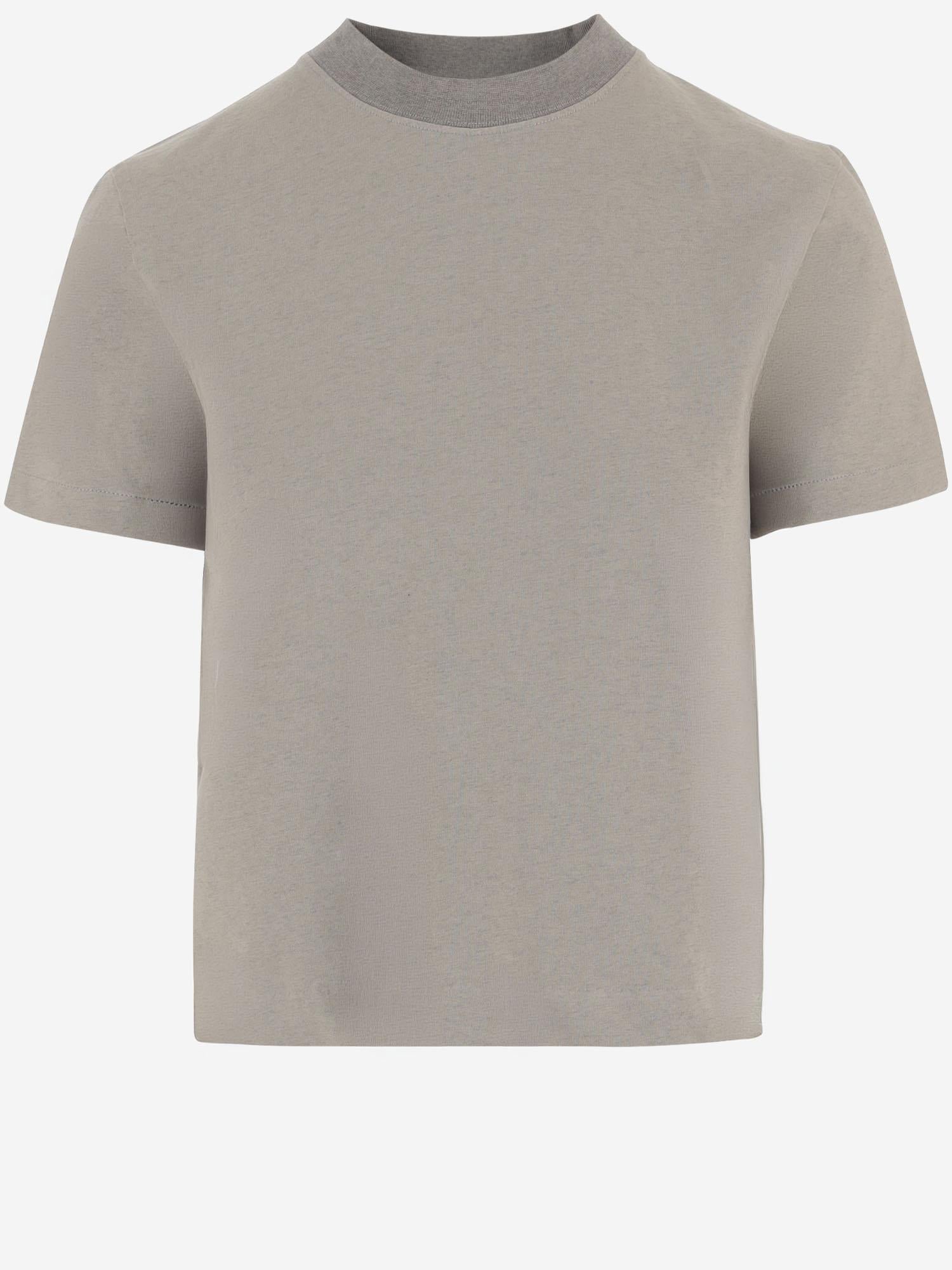 T-SHIRT IN COTONE CON LOGO POSTERIORE TSW00578AJ00029 9CL JACQUEMUS 