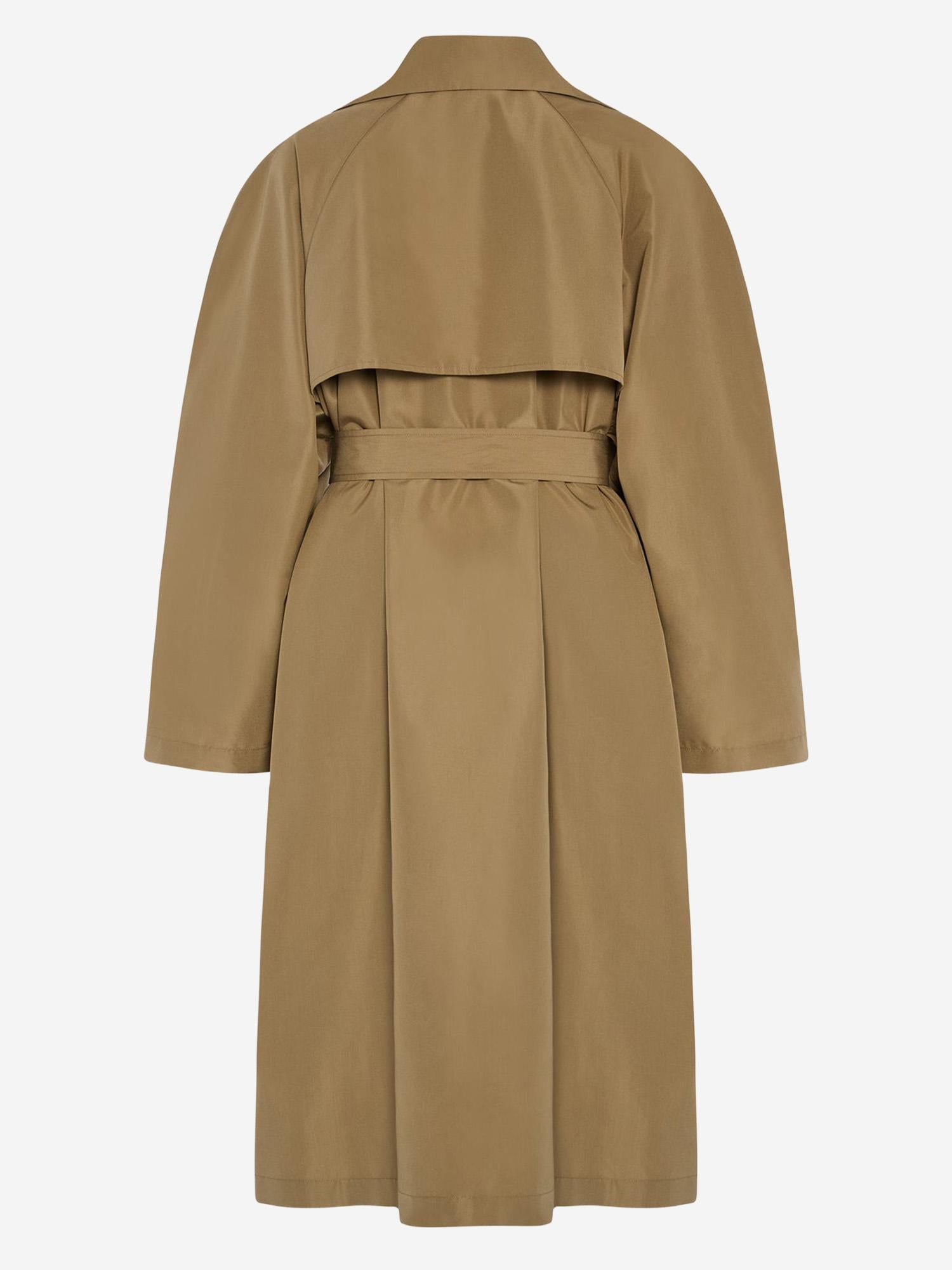 Cappotto Amapola in seta 11007W4496 SBU THE ROW 