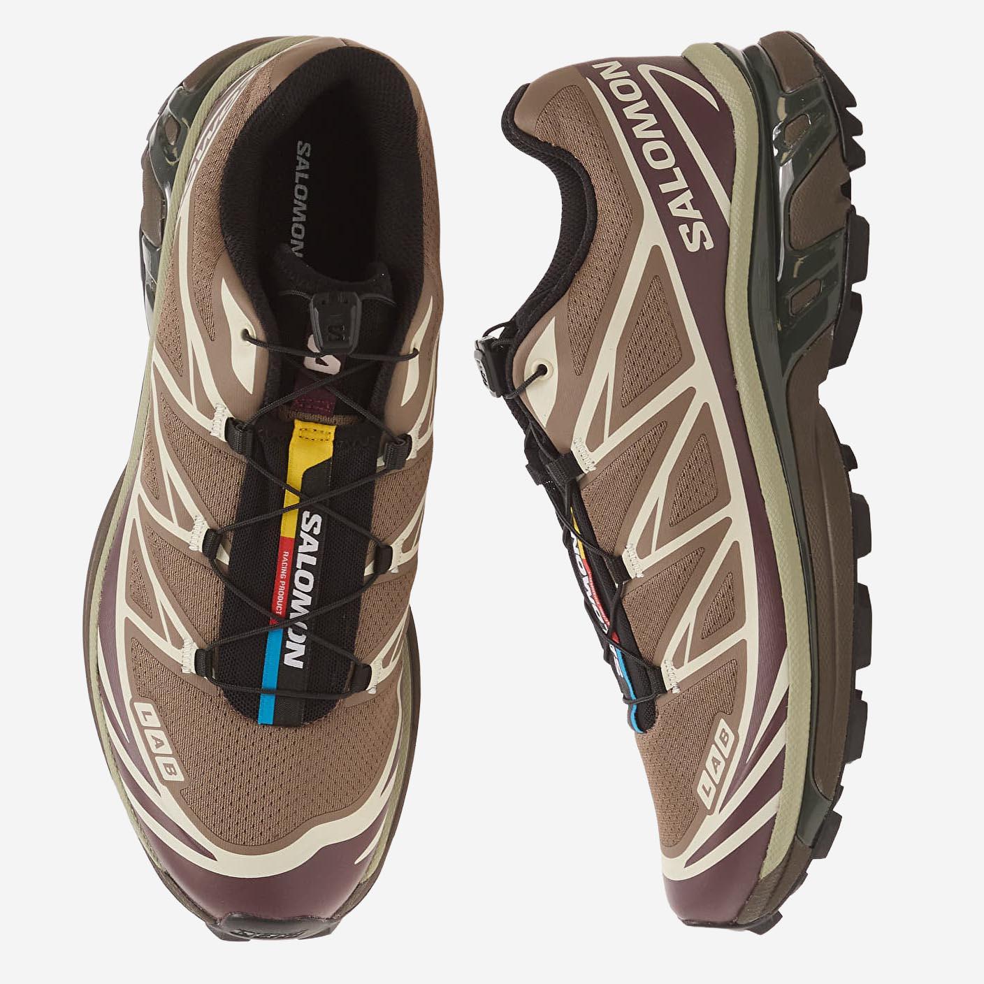 SNEAKERS XT-6 L49209700 WALNUTHUCKLEBERRYURANCHIC SALOMON 