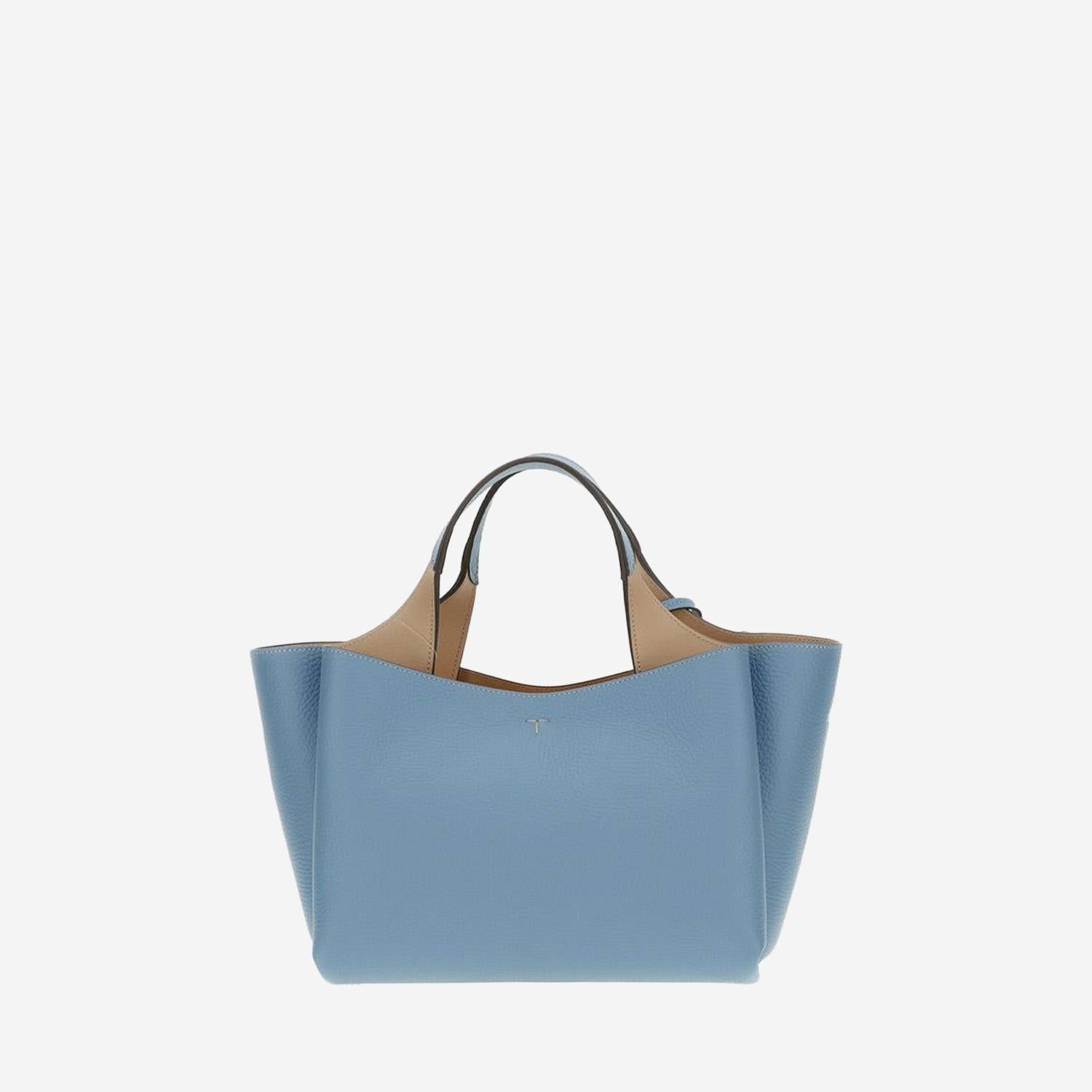 BORSA A MANO IN PELLE CON LOGO XBWAPAJ0200QRI 159D TODS 