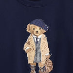 FELPA IN MISTO COTONE CON STAMPA POLO BEAR 312979037 001 POLO RALPH LAUREN KIDS 