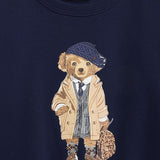 FELPA IN MISTO COTONE CON STAMPA POLO BEAR 312979037 001 POLO RALPH LAUREN KIDS 