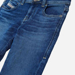 JEANS 2017 SLANDY IN MISTO COTONE STRETCH J01001 KXBR0K01 DIESEL KIDS 