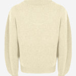 Maglione con dolcevita ampio in lana e cashmere SWW00624AK00278 110 JACQUEMUS 