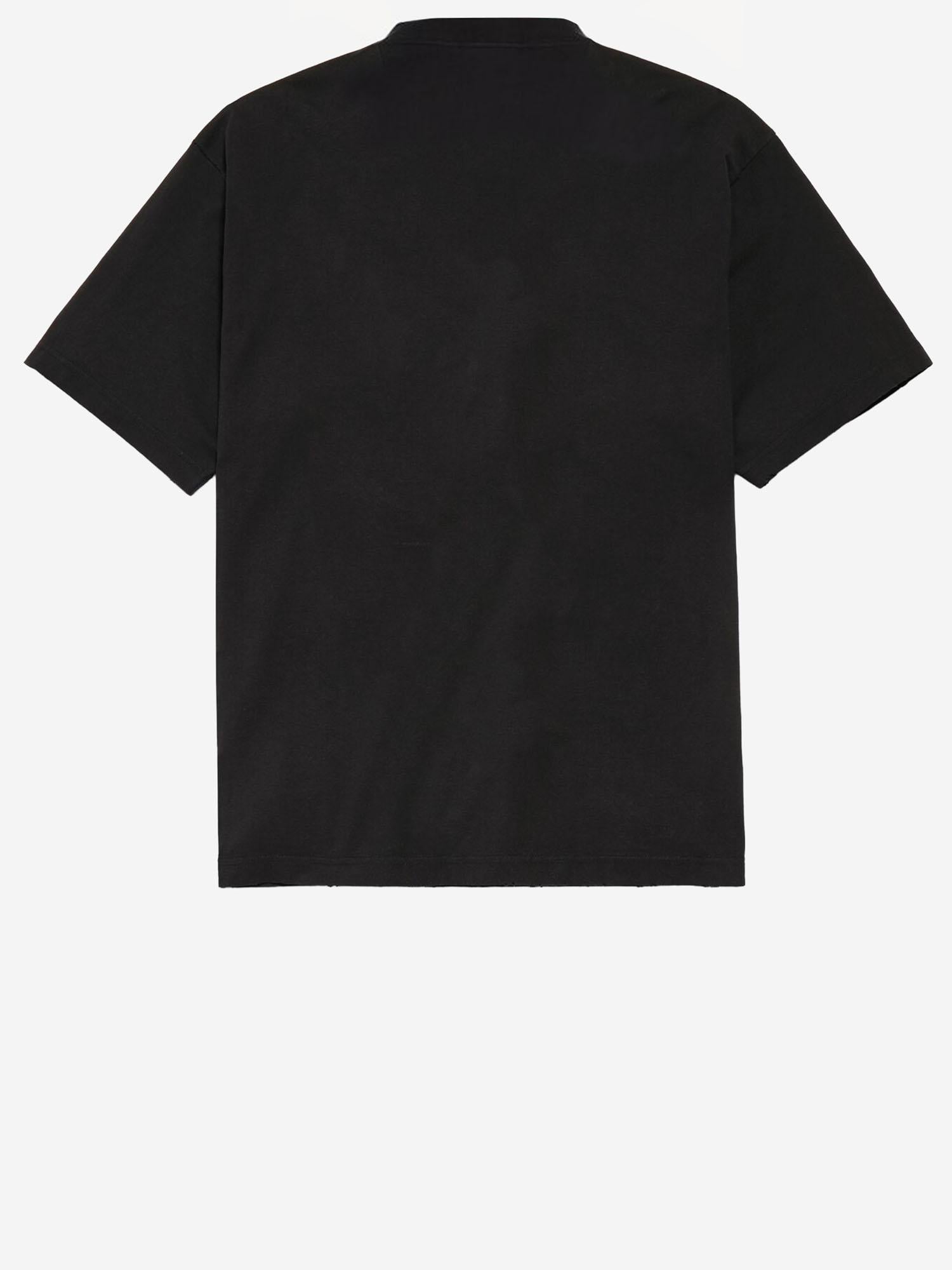 T-SHIRT IN COTONE CON STAMPA 850345 TUVE71000 BALENCIAGA 