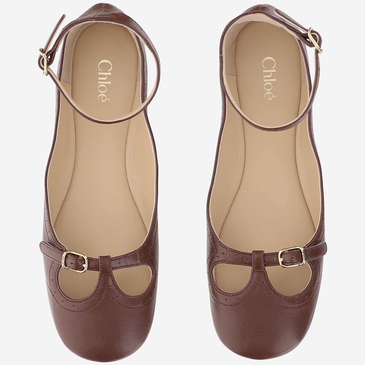BALLERINA MISTY IN PELLE CH25W13XUN 25E CHLOE 