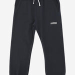 PANTALONI IN COTONE CON LOGO AKJYSP 1006Black AMIRI KIDS 