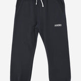 PANTALONI IN COTONE CON LOGO AKJYSP 1006Black AMIRI KIDS 