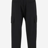 PANTALONI CARGO IN LANA GM002252 TE10043UC001 GIORGIO ARMANI 