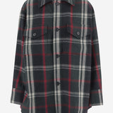 CAMICIA IN MISTO LANA CON MOTIVO CHECK 211971524 001 POLO RALPH LAUREN 