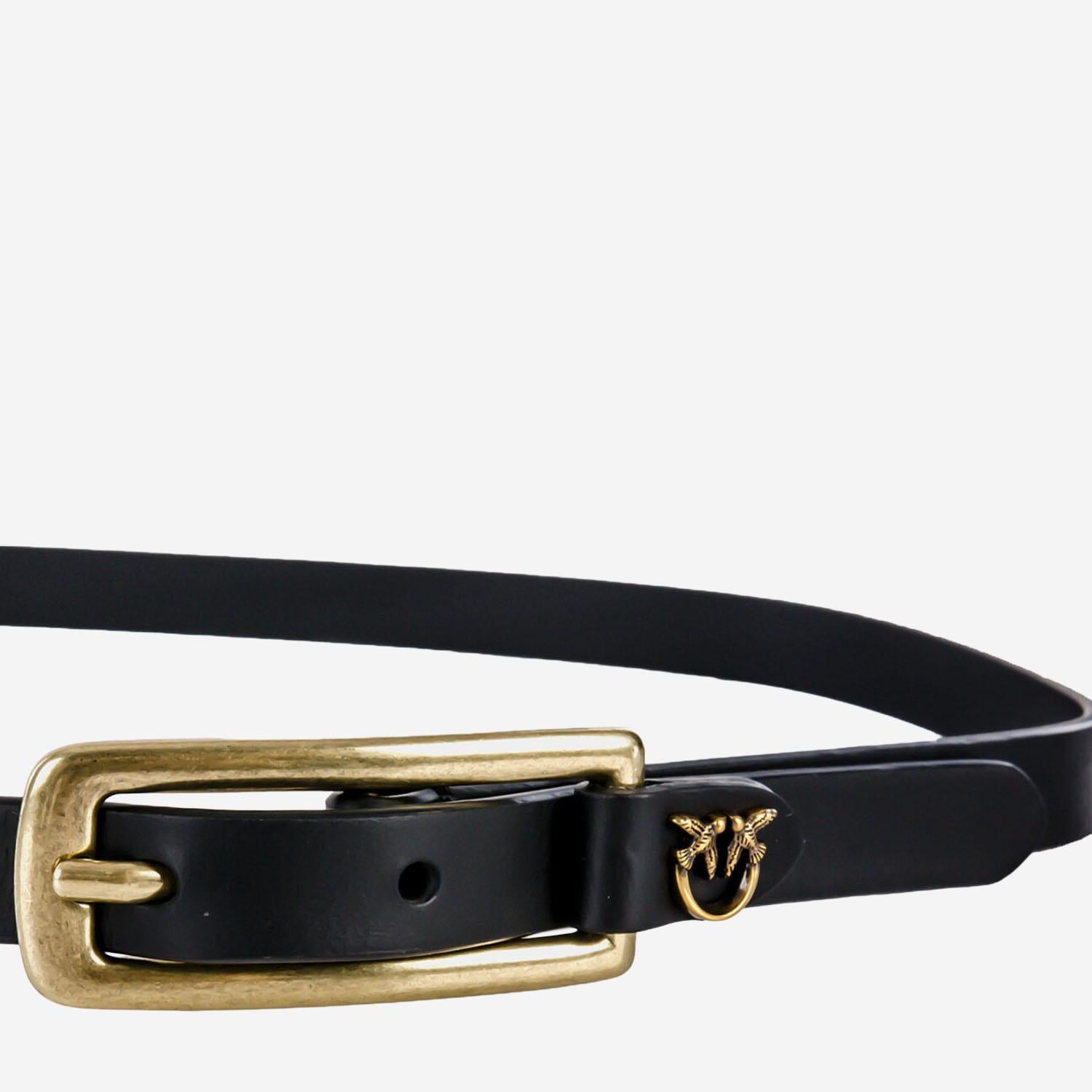 CINTURA IN PELLE CON LOGO 106646 A2X7Z99Q PINKO 