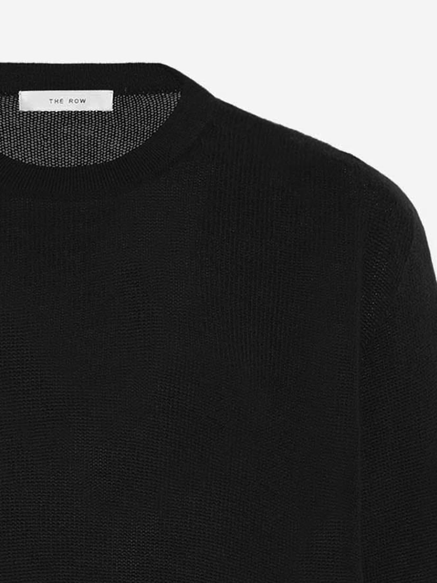 MAGLIONE ODELLE IN CASHMERE 11086Y973 BLK THE ROW 