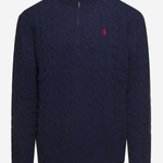 MAGLIA IN LANA CON LOGO 710876766 002 POLO RALPH LAUREN 