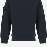 FELPA IN COTONE STRETCH CON LOGO 6100001 S0A20V0020 STONE ISLAND KIDS 