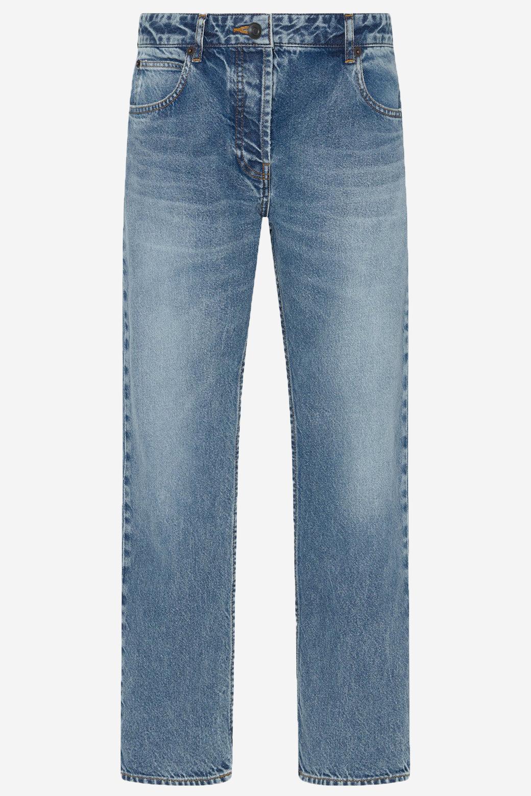 Jeans Riaco in denim di cotone 7516W3874 MDB THE ROW 