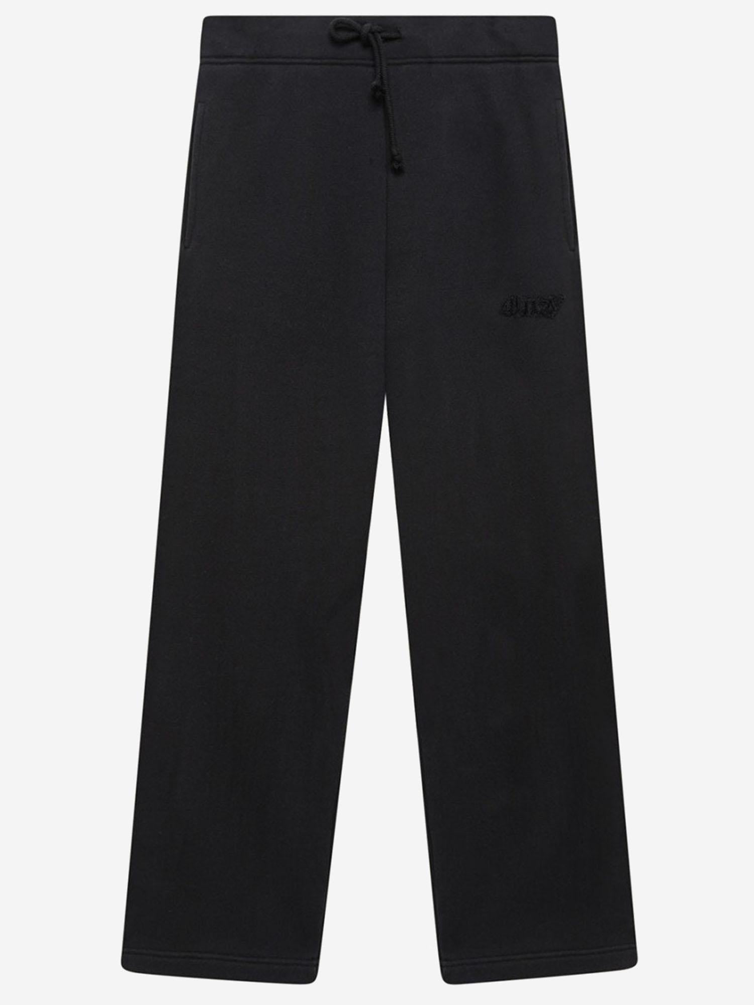 PANTALONI IN COTONE CON LOGO SPPM038K JERSEYBLACK AUTRY 