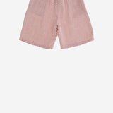 PANTALONI CORTI IN MISTO COTONE A RIGHE 24618064 327 BABE & TESS KIDS 