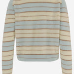 MAGLIONE IN CASHMERE CON MOTIVO A RIGHE W37910JM SEACO GUEST IN RESIDENCE 