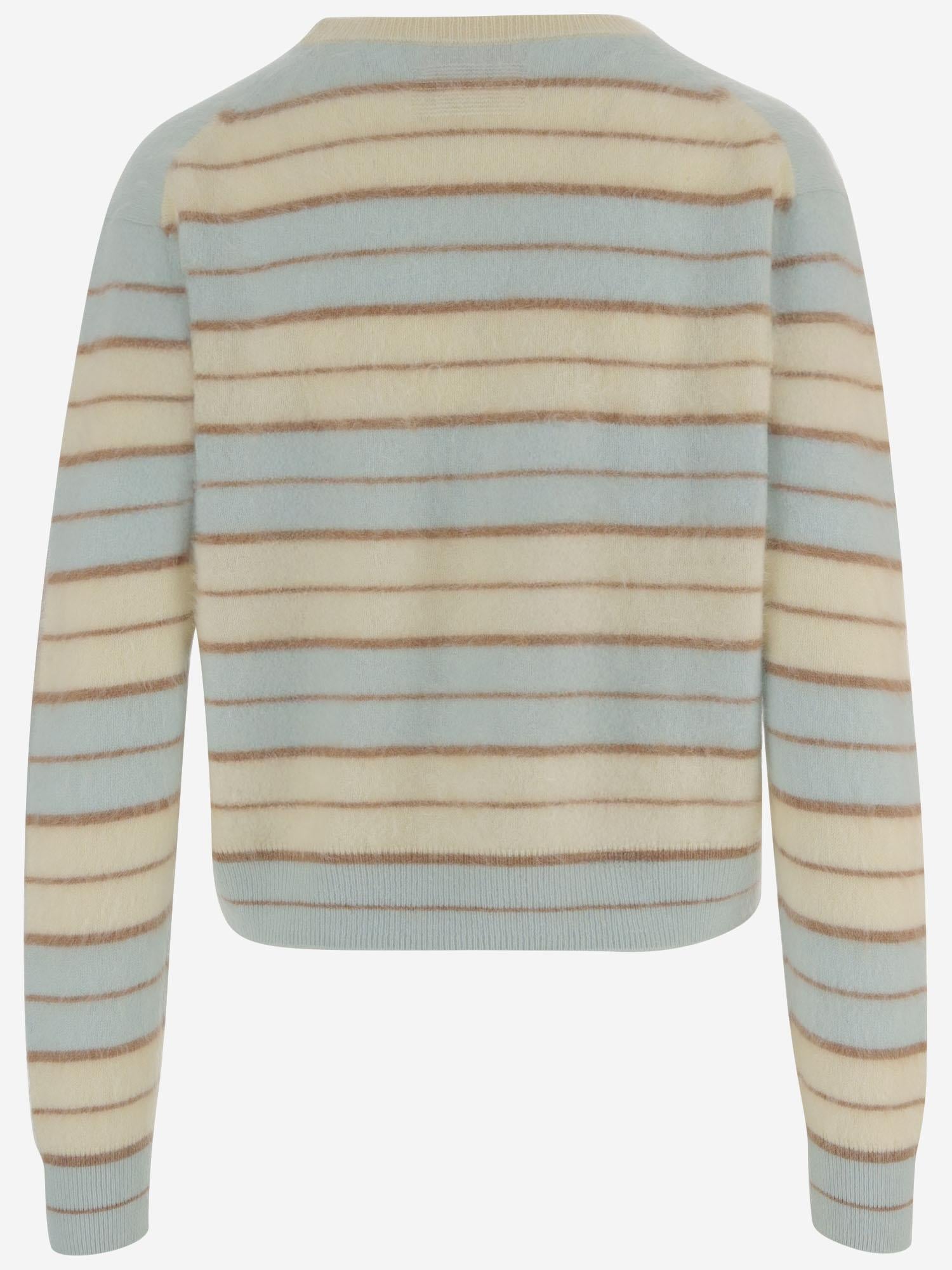 MAGLIONE IN CASHMERE CON MOTIVO A RIGHE W37910JM SEACO GUEST IN RESIDENCE 