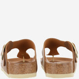 SANDALI GIZEH IN PELLE 1018745 COGNAC BIRKENSTOCK 