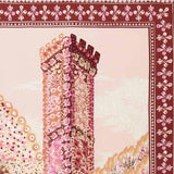 FOULARD IN SETA CON STAMPA PALAZZO 310220 002 SALVATORE FERRAGAMO 