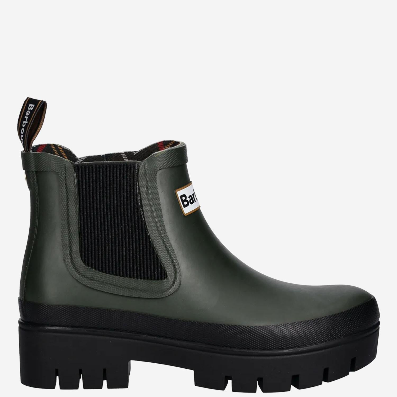 STIVALETTI HALTON IN GOMMA LRF0100 OL12 BARBOUR 