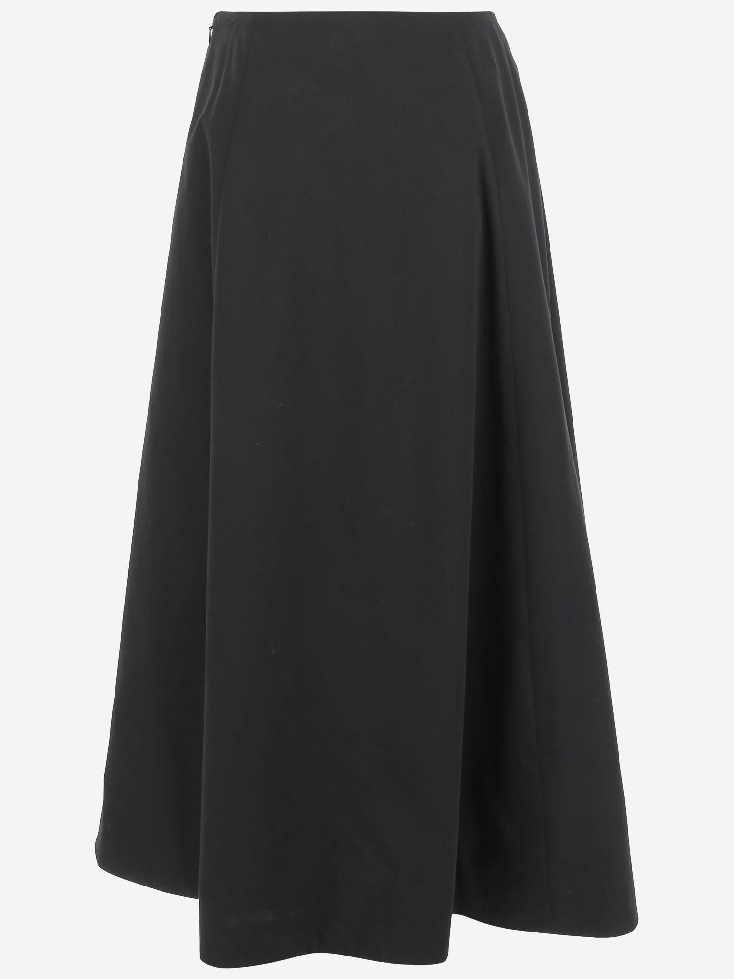GONNA MIDI IN COTONE 814357 TBP011000 BALENCIAGA 