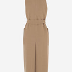 CAPPOTTO LUNGO SENZA MANICHE IN CAMMELLO BERLINA1234 001 MAX MARA 