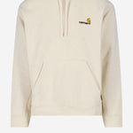 FELPA AMERICAN SCRIPT IN COTONE CON LOGO I028279 05XX CARHARTT WIP 