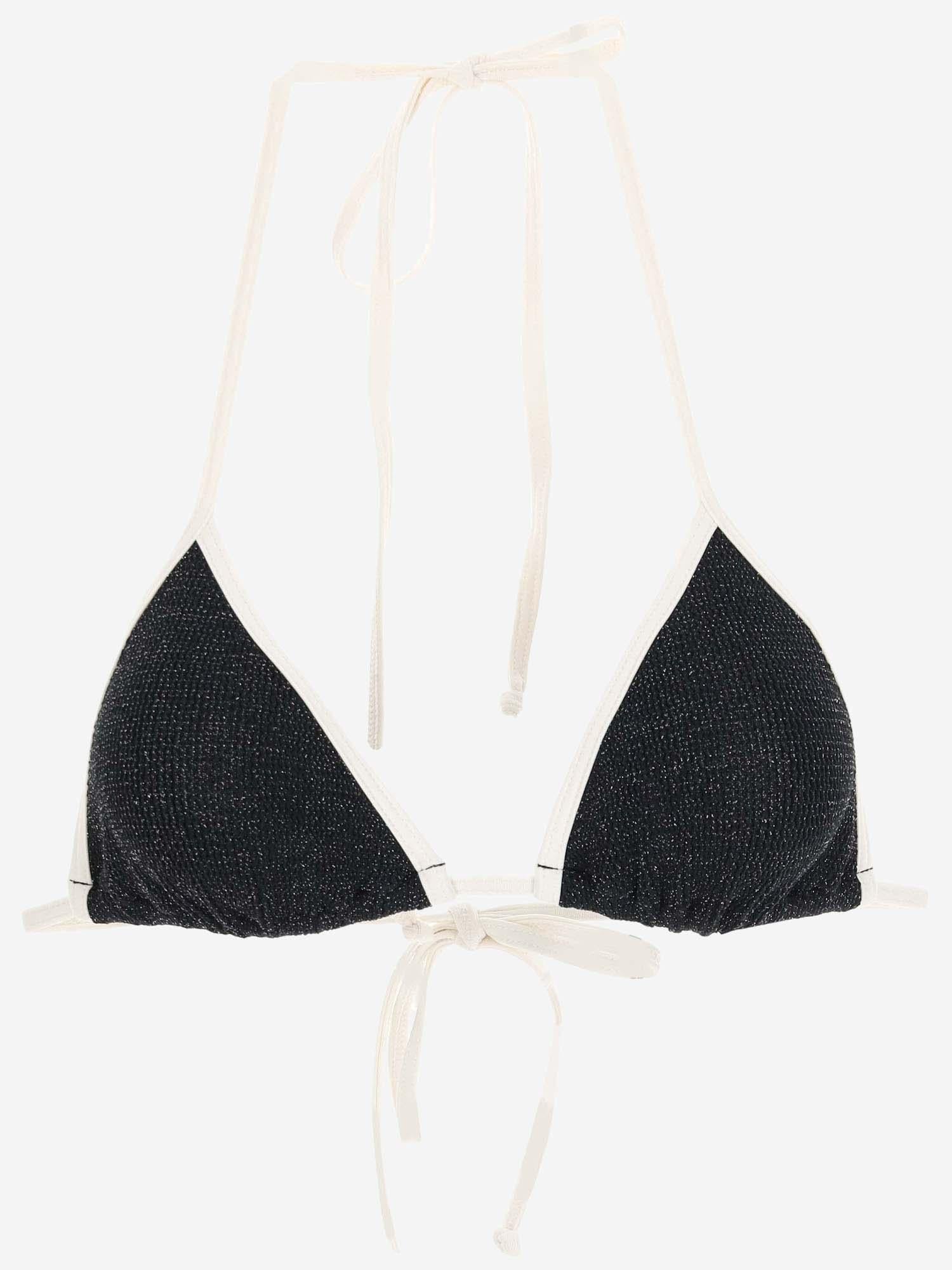 TOP BIKINI IN NYLON STRETCH LEH0004 05488F MC2 SAINT BARTH 
