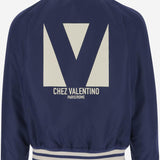BOMBER IN NYLON CON STAMPA CHEZ VALENTINO 6V3CIM225CM G88 VALENTINO 
