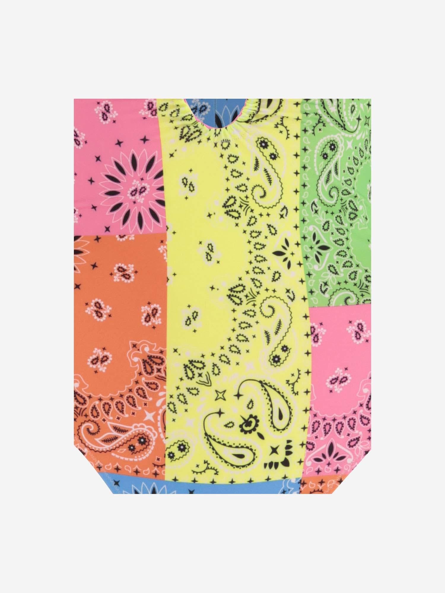 COSTUME INTERO CON STAMPA BANDANA MULTICOLORE KNS0001 00029D MC2 SAINT BARTH 