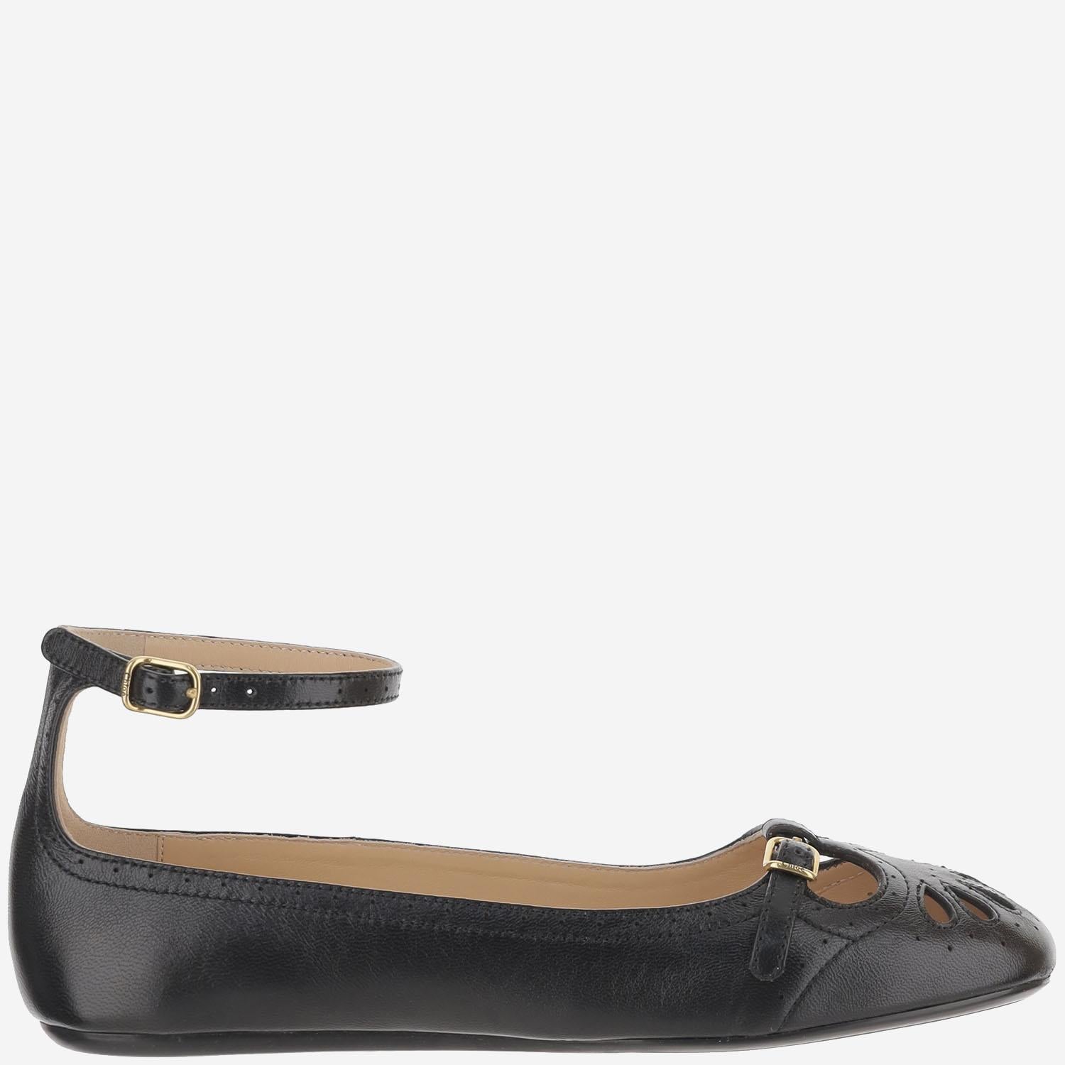 BALLERINA MISTY IN PELLE CH25W14VUN 001 CHLOE 