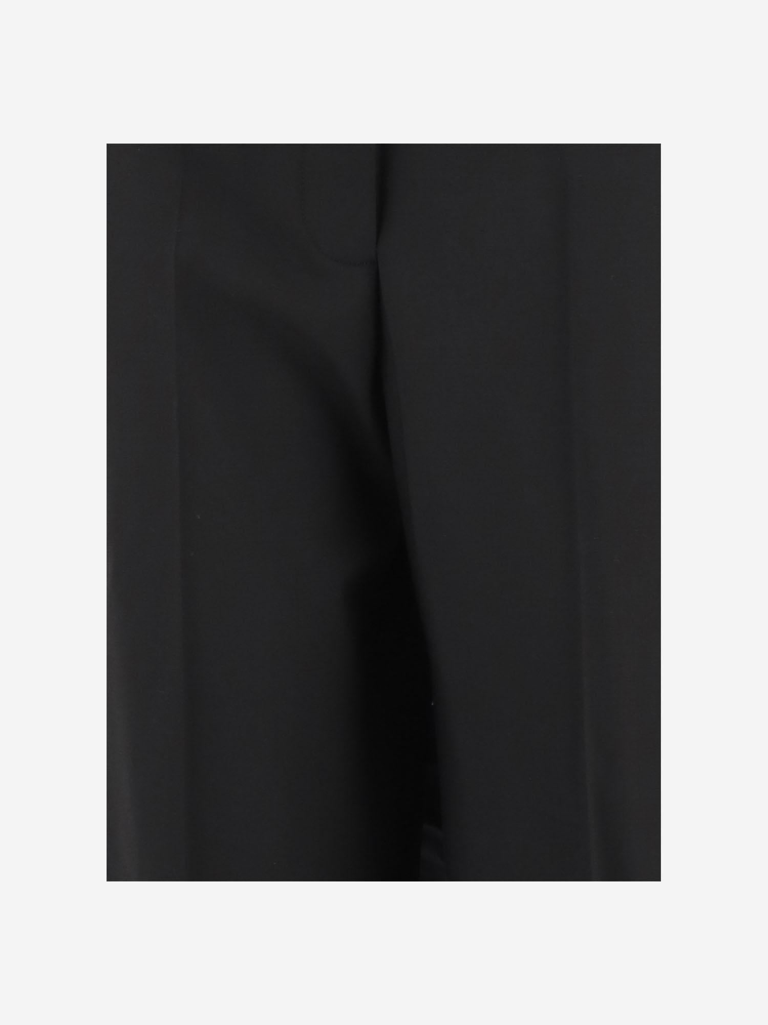 Pantaloni sartoriali in nylon stretch 182215 001 TORY BURCH 