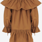 ABITO A BALZE IN TWILL DI COTONE 820312 Y3A992498 SAINT LAURENT 