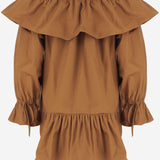 ABITO A BALZE IN TWILL DI COTONE 820312 Y3A992498 SAINT LAURENT 