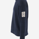 MAGLIONE IN COTONE CON LOGO 19CMKN193A 110330A886 CP COMPANY 