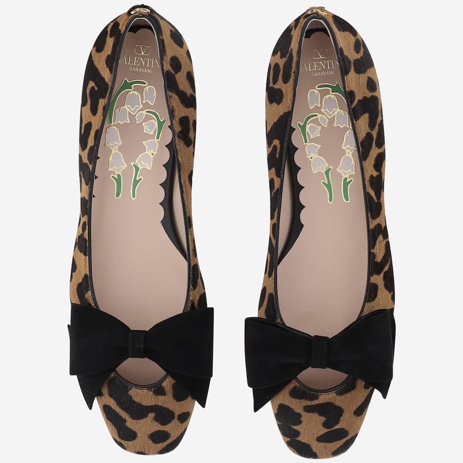 Ballerine Bowow in cavallino 7W0S0MS0 GZUAB7 VALENTINO GARAVANI 