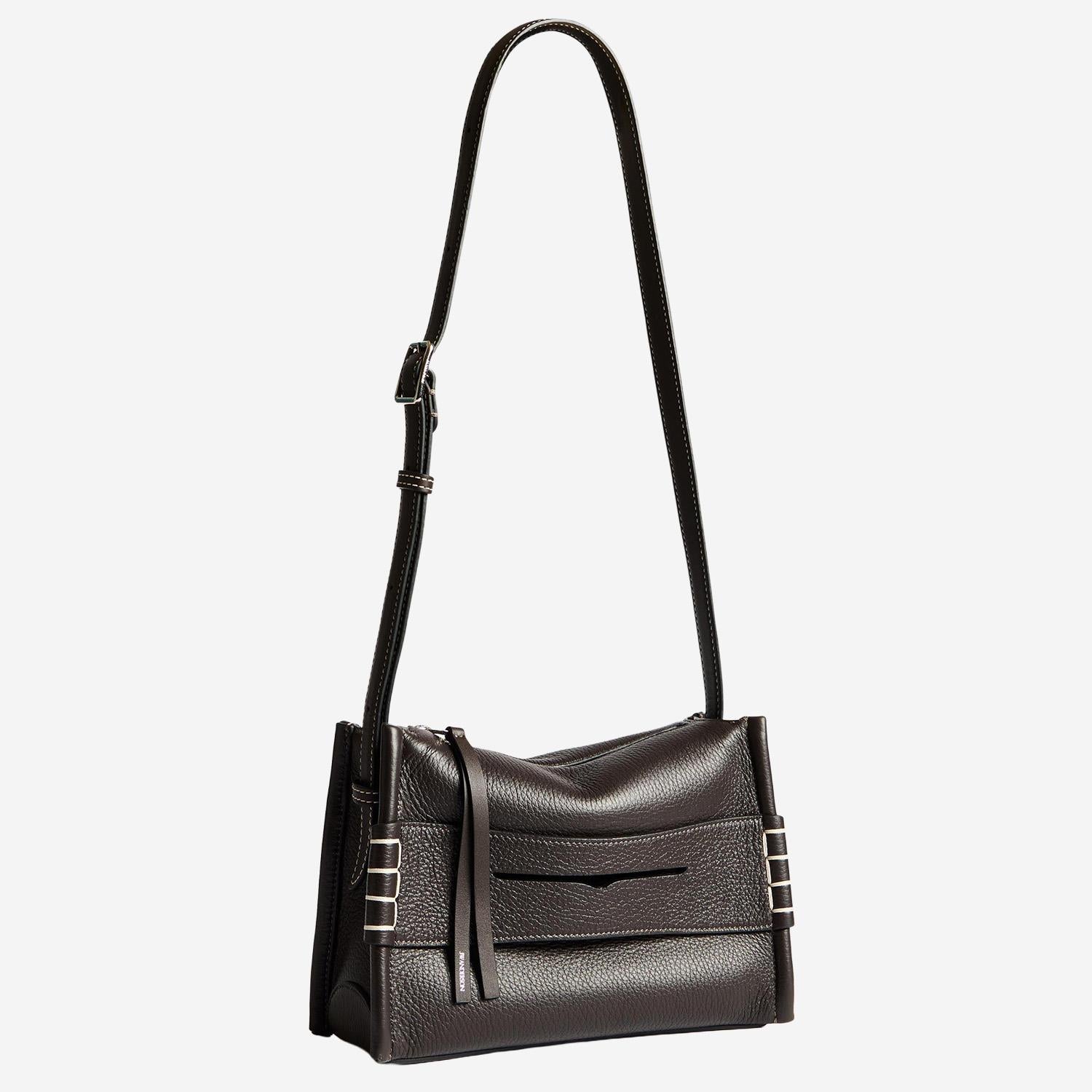 BORSA A TRACOLLA IN PELLE MARTELLATA HB0767 LA0377660 JW ANDERSON 